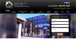Desktop Screenshot of abcscreenmasters.com